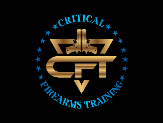 Critical Firearms Training logo design by beejo