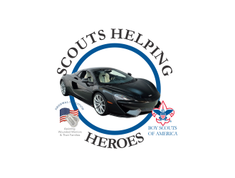 Scouts Helping Heroes logo design by sargiono nono