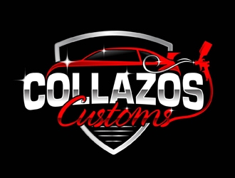 Collazos Customs logo design by DreamLogoDesign