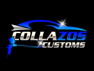 Collazos Customs logo design by shernievz