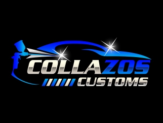 Collazos Customs logo design by shernievz