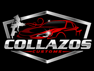 Collazos Customs logo design by THOR_