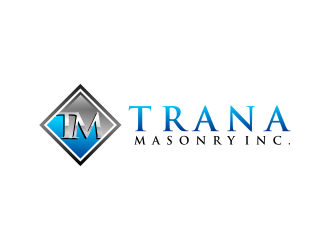 Trana Masonry Inc. logo design by imagine