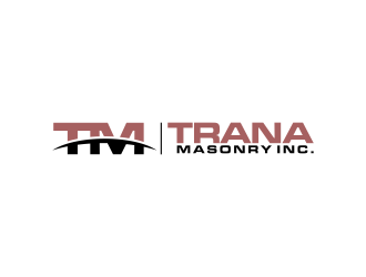 Trana Masonry Inc. logo design by imagine