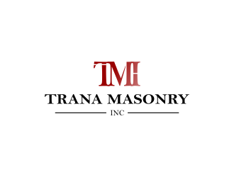 Trana Masonry Inc. logo design by bismillah