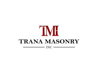 Trana Masonry Inc. logo design by bismillah