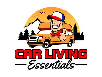 Car Living Essentials logo design by haze