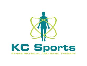 KC Sports Rehab Physical and Hand Therapy logo design by Greenlight