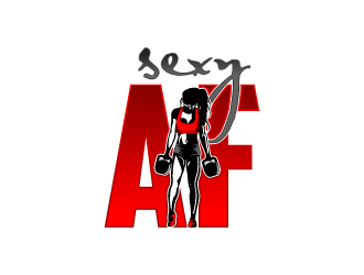 SEXY AF logo design by torresace