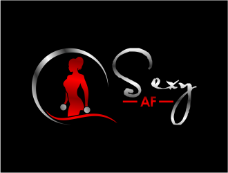 SEXY AF logo design by meliodas