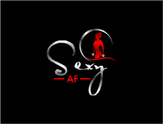 SEXY AF logo design by meliodas