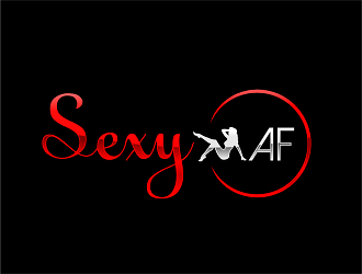 SEXY AF logo design by dianD