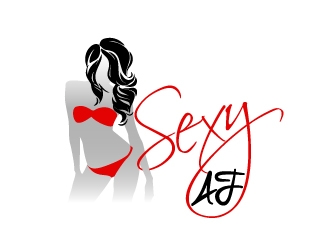SEXY AF logo design by ElonStark