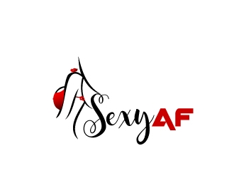 SEXY AF logo design by tec343