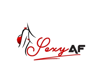 SEXY AF logo design by tec343