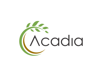 Acadia logo design by Girly