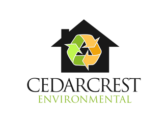 Cedarcrest Environmental logo design by kunejo