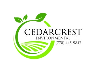 Cedarcrest Environmental logo design by jetzu