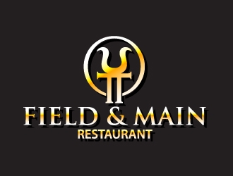 FIELD & MAIN RESTAURANT logo design by uttam