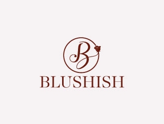 Blushish  logo design by sujonmiji