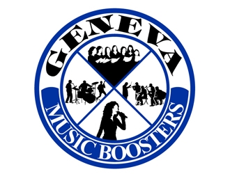 Geneva Music Boosters logo design by DreamLogoDesign