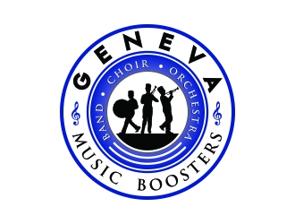Geneva Music Boosters logo design by rootreeper