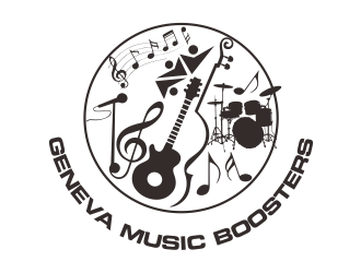 Geneva Music Boosters logo design by Greenlight