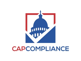 CapCompliance logo design by rokenrol