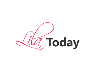 Lila Today logo design by Girly