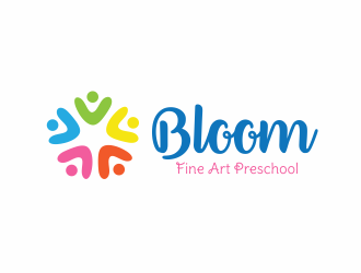 Bloom Fine Arts Preschool  logo design by justsai