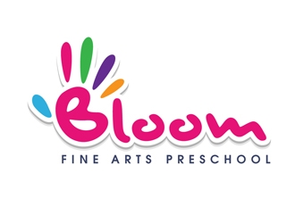 Bloom Fine Arts Preschool  logo design by DreamLogoDesign
