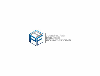 American Poured Foundations logo design by eagerly
