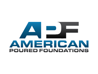 American Poured Foundations logo design by mhala
