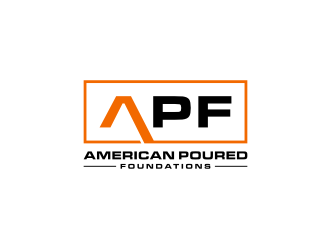 American Poured Foundations logo design by nurul_rizkon