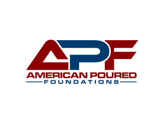 American Poured Foundations logo design by agil
