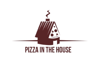 Pizza in the House logo design by rahmatillah11