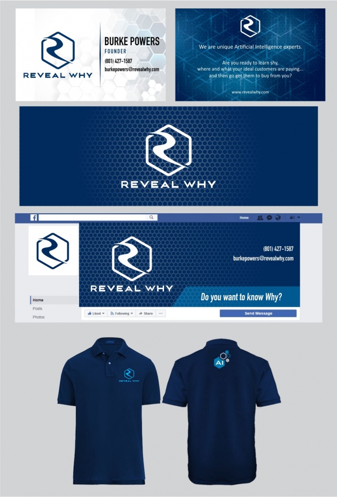 Reveal Why, LLC logo design by Girly