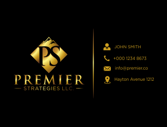Premier Strategies LLC. logo design by agus