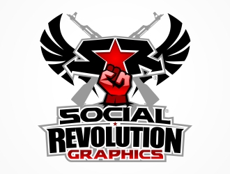 Social Revolution Graphics logo design by sgt.trigger
