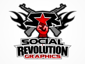 Social Revolution Graphics logo design by sgt.trigger