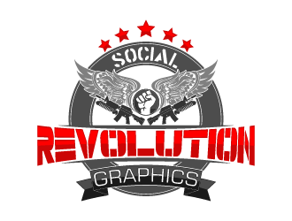 Social Revolution Graphics logo design by fastsev