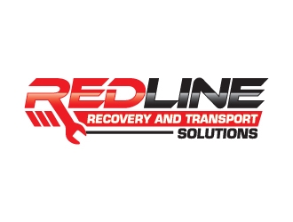 Redline recovery and transport solutions logo design by moomoo