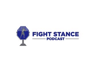 Fight Stance Podcast logo design by GRB Studio