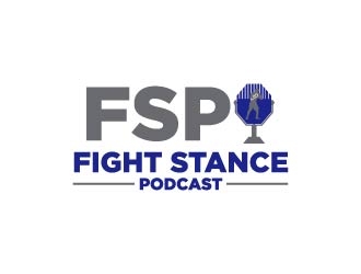 Fight Stance Podcast logo design by GRB Studio
