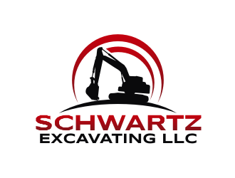 schwartz excavating llc logo design by dhe27