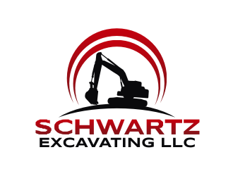 schwartz excavating llc logo design by dhe27