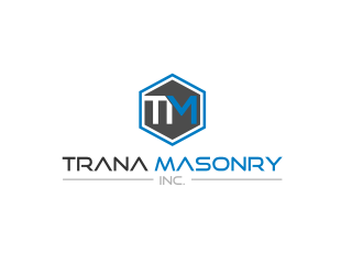 Trana Masonry Inc. logo design by rdbentar