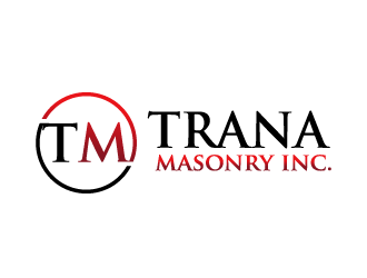 Trana Masonry Inc. logo design by bluespix