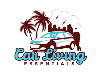 Car Living Essentials logo design by DreamLogoDesign