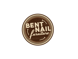 Bent Nail Furniture Co. logo design by breaded_ham